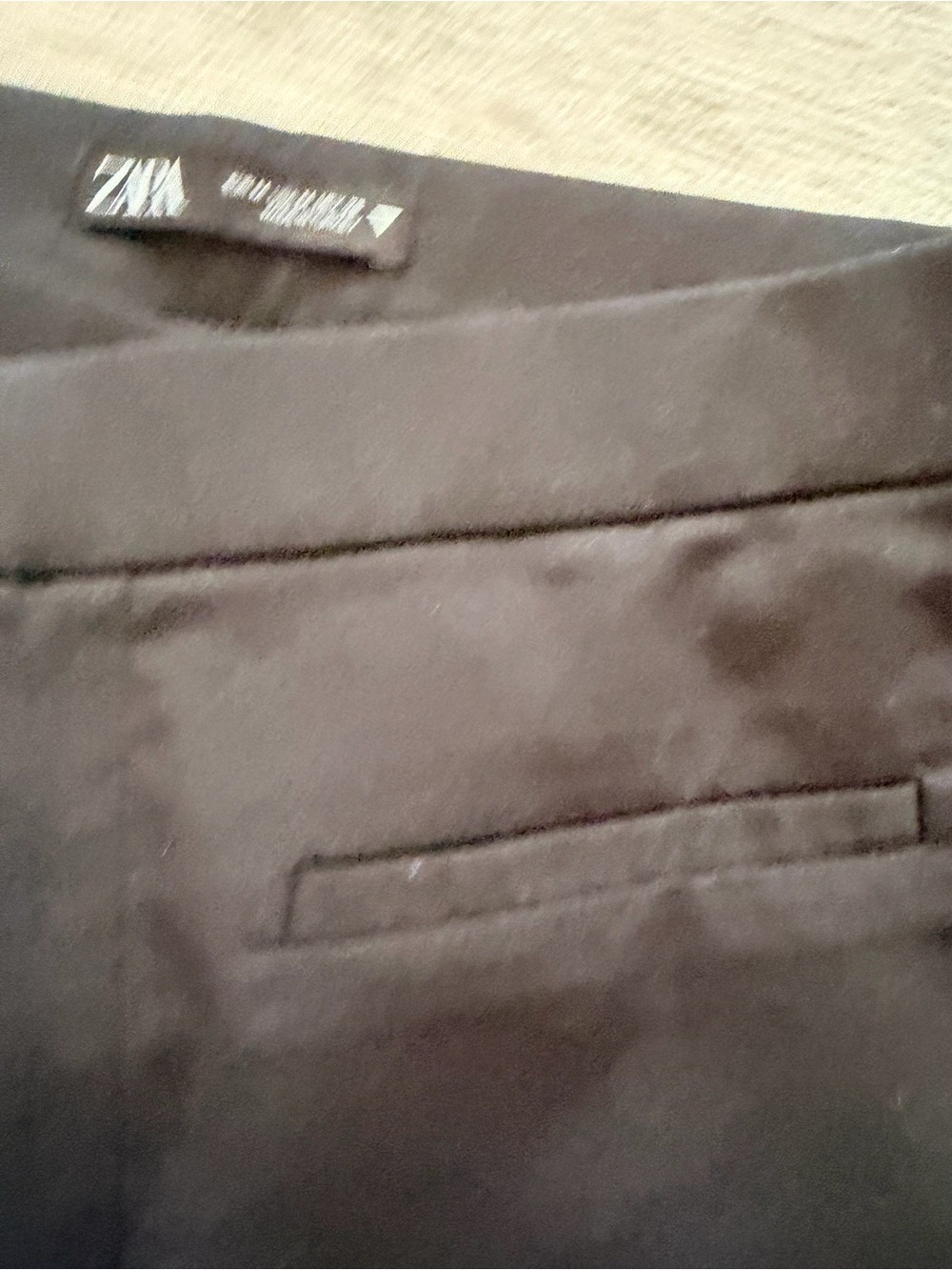 Zara Black Flare Trousers Medium - Picture 3 of 4